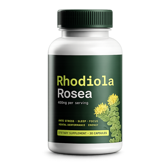 Rhodiola Rosea - Natural Adaptogen Made in USA [400mg]